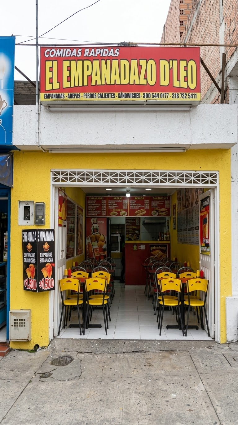Foto antigua del local El Empanadazo D' Leo