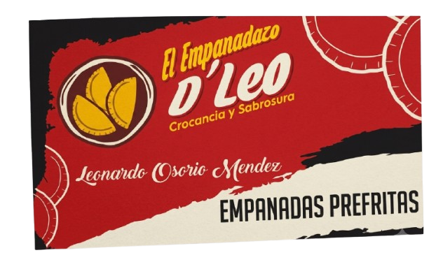 Logotipo de El Empanadazo D' Leo del año 2010