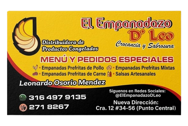 Logotipo de El Empanadazo D' Leo del año 2014