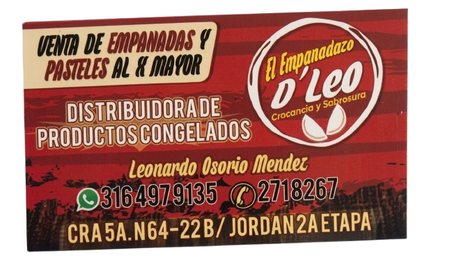 Logotipo de El Empanadazo D' Leo del año 2016
