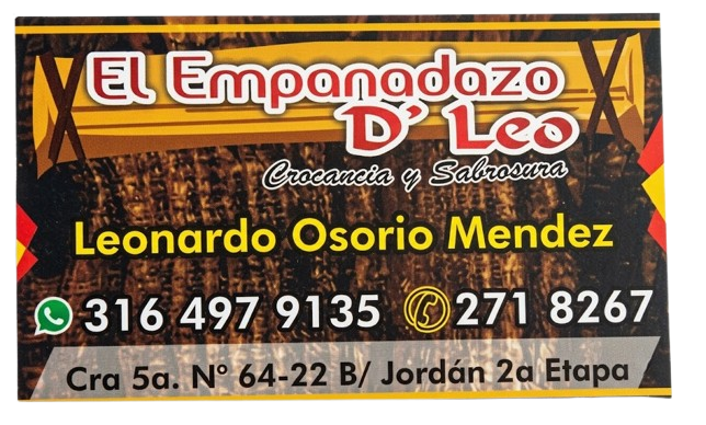 Logotipo de El Empanadazo D' Leo del año 2020